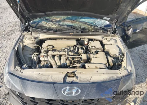 2022 Hyundai Elantra Sel из США, поврежденный, VIN 5NPLM4AG2NH076530